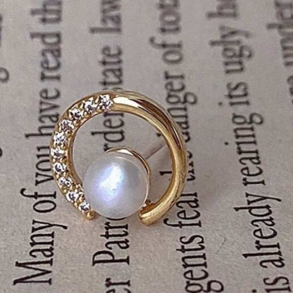 Beautiful 18K white gold or 18K gold plated - Picture 3 of 7